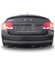 Chevrolet Cruze Sedan (2009 - 2013) Arka Tampon Eki - Difüzör (Plastik) (Standart)