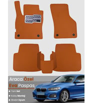 BMW 1 SERİSİ F20 (2017) Uyumlu EVA Paspas Tam Set–Araca Özel,Su Geçirmez,Kolay Montaj