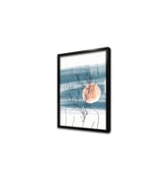 Line Art Kadın II Çerçeveli Cam Tablo