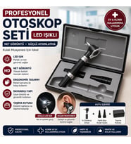 Profesyonel Işıklı Otoskop Seti