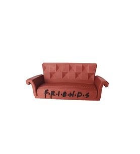 Friends Dizi Central Perk Koltuk Kanepe Dekoratif Biblo