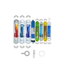 PWS Kapalı Kasa Su Arıtma Cihazlarına  STDMAX  8li Vontron mebran Alkali+mineral+detox+tatlandırıcı