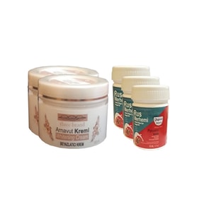 Three Brand Vücut 100 ml Arnavut 2 Adet + Rus Merhemi 50 ml 3 Adet