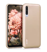 Xiaomi Mi 9 Lite Premium Silikon Kılıf Gold