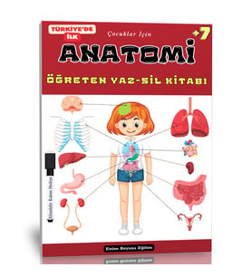 Çocuklar İçin ANATOMİ Öğreten YAZ-SİL Kitabı