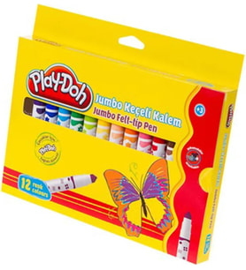 JUMBO KEÇELİ KALEM 6MM 12'Lİ