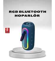 Mey İthalat® Taşınabilir Mini Bluetooth Hoparlör Güçlü Ses Kırmızı Tasarım