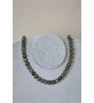 8 MM LABRADORİT DOĞAL TAŞ KOLYE