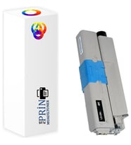 PlusPrint C301 Oki MC342 Muadil Toner Kırmızı  Renk (Siyah)