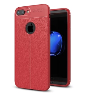 Durukar® iPhone 7 Plus Kılıf Auto Focus Kapak - Kırmızı