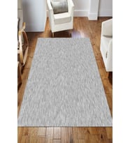 Dijital Kaymaz Taban Yıkanabilir Salon Halısı Mutfak Halısı Koridor Halısı Yolluk ND-HS-426 (Gri)