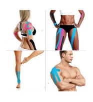 IRON KINESIO TAPE AĞRI BANDI 5CM X 5 MTR - MAVİ