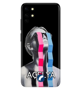 Reeder S71 S23 S19 Max Pro S Zoom Edge Kılıf Desenli İsim Yazılı Kişiye Özel - Model-41 (Çok Renkli)