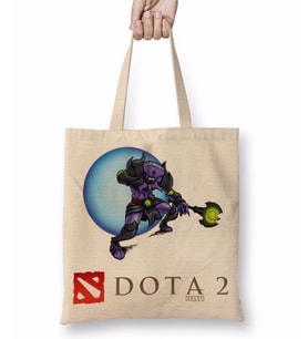 Dota 2 Faceless Void Bez Çanta Uzun Saplı