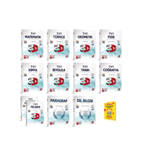 TYT Tüm Dersler Soru Bankası 11 Kitap Set