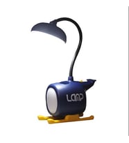 Led Masa Lambası Karikatür Usb Uçak Göz Koruması İçin Çalışma Masa Işığı (Mavi)