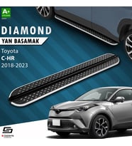 S-Dizayn Toyota C-HR Diamond Krom Yan Basamak 173 Cm 2018-2023