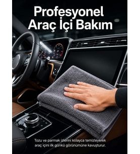 Profesyonel Mikrofiber Araç Kurulama Bezi Çizmez İz Bırakmaz Oto Detay Temizlik Bezi