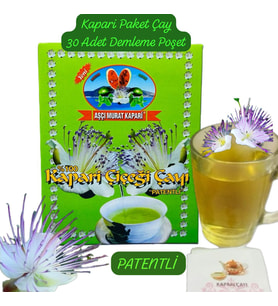 KAPARİ ÇAYI (PATENTLİ) 30 DEMLEME POŞET ÇAY AŞÇI MURAT KAPARİ