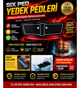 Six Ped Yedek Pedleri İle Cihazınızı Yenileyin, Antrenman Gücünü Artırın.