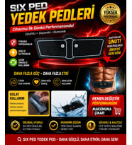 Six Ped Yedek Pedleri İle Cihazınızı Yenileyin, Antrenman Gücünü Artırın.