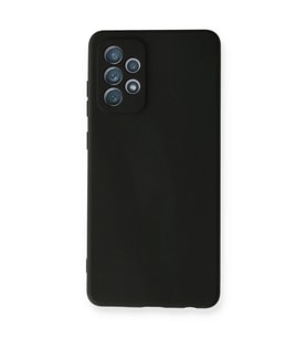 Northcity Samsung Galaxy A72 Kılıf Nano İçi Kadife Silikon - Siyah