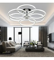 Atina Krom Sarkıt 204 Watt Sarkıt Ledli Modern Mutfak Banyo Led Salon Sarkıt Avize