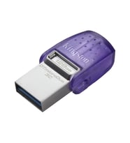 Kingston DTDUO3CG3-128GB DataTraveler microDuo 3C 200MB-s dual USB-A + USB-C Flash Bellek