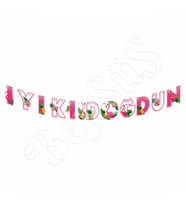 Flamingo Temalı İyi Ki Doğdun Banner