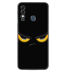 Tecno Spark 8T Kılıf Silikon Desen Özel Seri Black Eyes 1644