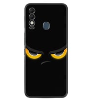 Tecno Spark 8T Kılıf Silikon Desen Özel Seri Black Eyes 1644