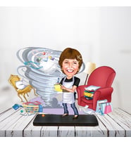 Ahşap_Karikatür_biblo _ATS-328