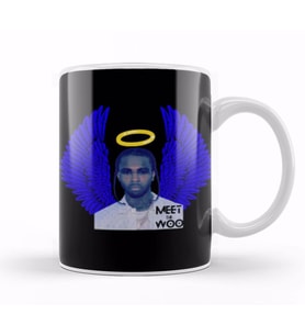 Pop Smoke Art Gift Kupa Bardak Porselen