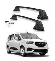 Turtle Opel Combo Life 2019-2025 Ara Atkı Air3 Siyah