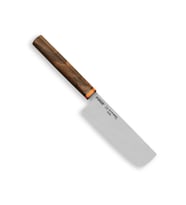 12106 Titan East Dilimleme Nakiri Şef Bıçağı 16 Cm - Ceviz Sap