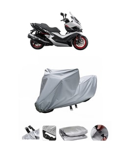 Kymco Xciting VS 400  Gri Motosiklet Brandası ARKA ÇANTA UYUMLU DEĞİLDİR