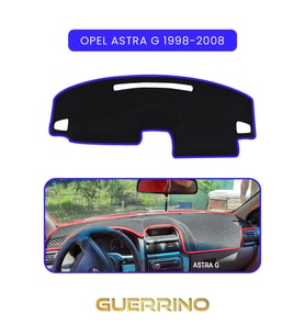 OPEL Astra G 1998-2008TORPİDO KORUMA HALISI MAVİ KENAR