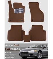CHRYSLER SEBRİNG (2007-2010) Uyumlu EVA Paspas Tam Set–Araca Özel,Su Geçirmez,Kolay Montaj