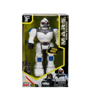 Sunman M.A.R.S. Robot Işıklı Sesli 24Cm (Beyaz)