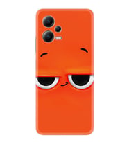 Xiaomi Poco X5 5g Kılıf Resimli Desenli Silikon Platinium Series Orange 1830