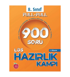 NEWTON YAYINLARI 8.SINIF FULL+FULL 1.DÖNEM 900 SORU HAZIRLIK KAMP KİTABI