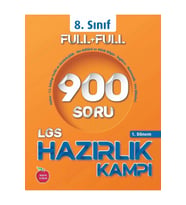NEWTON YAYINLARI 8.SINIF FULL+FULL 1.DÖNEM 900 SORU HAZIRLIK KAMP KİTABI
