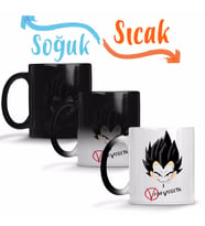 V For Vegeta Sihirli Kupa Bardak Porselen