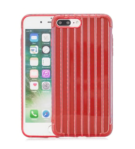 Ally iPhone 8 Plus 7Plus Trunk Lines ince Soft Silikon Kılıf-(5775) - HPSBYI6782-1076