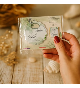 Nişan Nikah Düğün Hatırası Çikolatalı Açacak Magnet