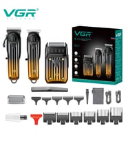 VGR V-644 Profesyonel 3'ü 1 Arada Şarjlı Bakım Seti - Saç, Sakal ve Sıfırlama Tıraş Makinesi