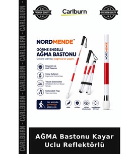 Özel Üretim AĞMA Bastonu – Hafif, Dayanıklı ve Ergonomik Tasarım,Ağma Bastonu Kayar Uclu Reflektörlü