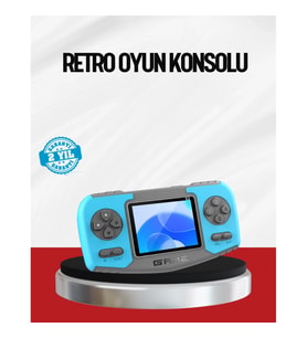 Mey İthalat® El Tipi Retro Oyun Konsolu Çocuklara Özel Portatif Oyun Makinesi