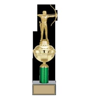 ODAK KUPA - Figürlü Kupalar - Okçu Figürlü Kupalar FG-049 C - 37 cm