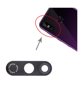 Tkgz Infinix Smart 4 Arka Kamera Camı Lens Yapışkanlı